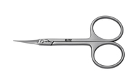 Tijeras para cutículas profesionales Nghia de alta calidad, herramienta de manicura de acero inoxidable con punta curva, herramienta de belleza duradera y afilada