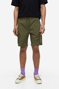 Streetwear coupe ample short en jean personnalisé short lourd garçon en détresse Baggy Jots fabrication de vêtements short uni et blanc pour hommes - Product Image 4