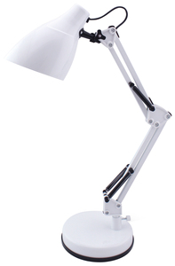 Lampada da tavolo modello tradizionale 20W E27 colore bianco (GSC 1801664) - Product Image 1