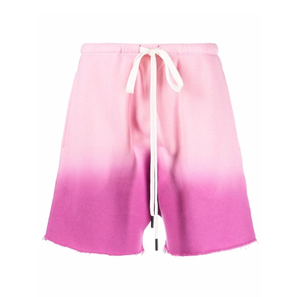 New Arrival Men's Custom Solid Cotton Drop Crotch Sweat Shorts with Pockets Breathable Eco-Friendly Quick Dry High Street Shorts - Product Image 2