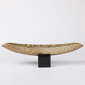 Bol décoratif en laiton et aluminium fait main et personnalisé pour hôtel de luxe, finition haut de gamme, bols de service pour hôtel, décoration pour la maison et la table - Product Image 5