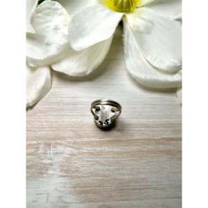 Navajo-<b>Crafted</b> Cultural Collectible Ring Golden Hill Turquoise & Sterling Silver Size 7.75 - Product Image 4