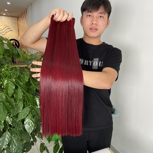 ผมต่อแบบมนุษย์บริสุทธิ์บริสุทธิ์100% เวียดนามไม่ผ่านกระบวนการผมตรงแบบไม่ผ่านกระบวนการผมเรมี่ยาวเกรด12 - Product Image 2