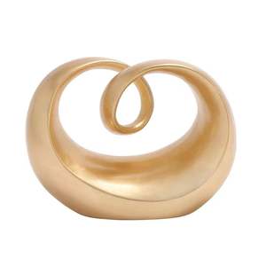 Estatua religiosa occidental famosa de Metal moderno, decoración de mesa de Metal, manualidades, decoración de Arte de Metal para interiores, escultura de bronce para caminar - Product Image 1