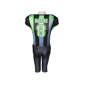 Nuevo Diseño Personalizado de Camiseta de Fútbol Americano Sublimada, Pantalones Cortos Estampados Anti-UV, Ropa de Equipo para Adultos, Uniforme de Fútbol Masculino, Servicio OEM - Product Image 5