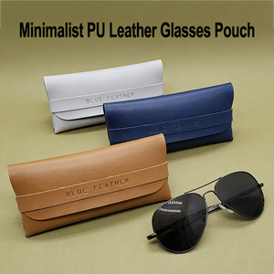 Estuche para Gafas de Moda 2026 al por Mayor, Estuche Portátil para Lentes, Cajas para Gafas de Alta Calidad, Estuche de Cuero PU Suave para Gafas - Product Image 1
