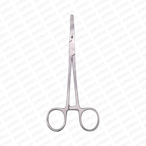 Debakey Forceps Stainless Steel Manual Surgical Grasping Vascular Clamping <b>Instrument</b> Tool Reusable High <b>Temperature</b> - Product Image 1