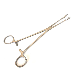 Foerster, instrumentos quirúrgicos veterinarios desechables dentados rectos de 10 pulgadas, fórceps de sujeción de esponja OEM personalizables DIY - Product Image 2