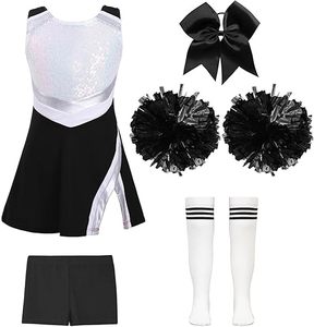 2025 Best New Arrivals Girls' Trending Adults' Cheerleading Uniforms Shorts Durable Polyester 240g Rhinestones Printed - Product Image 3