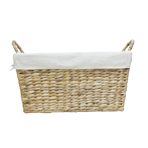 Cesta de jacinto de agua decorativa HOT SEARCH para celebraciones navideñas y almacenamiento festivo - Product Image 1