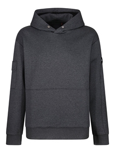 EcoSmart Fleece Sudadera con capucha de gran tamaño para hombre Sudadera con capucha de algodón de manga larga con logotipo personalizado bordado de invierno - Product Image 2