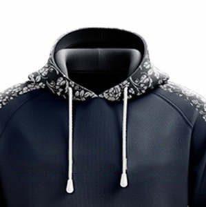 Vêtements de rue en gros coton polyester impression broderie et sweat à capuche et sweat-shirts personnalisés pull-over sweats à capuche - Product Image 4