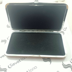 Primum qualité couleur crème magnétique 3 pièces pince à épiler étui belle impression de cils vide pince à épiler magnétique étui - Product Image 2