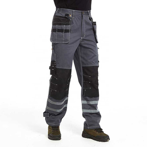 Pantalones de talla grande Pantalones DE SEGURIDAD reflectantes baratos Pantalones DE SEGURIDAD reflectantes personalizados de fábrica Ropa de trabajo de alta calidad - Product Image 1
