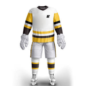 เครื่องแบบฮ็อกกี้น้ำแข็งระบายอากาศโลโก้ได้ตามต้องการชุดกีฬามืออาชีพชุดฮ็อกกี้น้ำแข็ง - Product Image 1