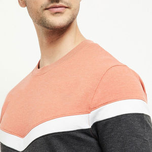 Recién llegado, sudaderas personalizadas para hombre, algodón, poliéster, de talla grande, parte inferior acanalada, empalme, colores, impresión DTG personalizada, ropa de invierno - Product Image 4