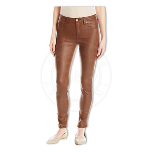 กางเกงหนังแฟชั่นสำหรับผู้หญิงสำหรับแบรนด์เสื้อผ้า - Product Image 1