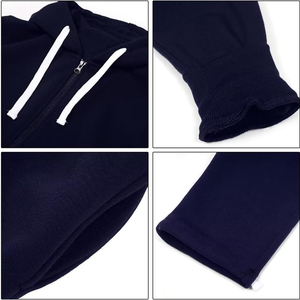 ชุดกีฬาแขนยาวสำหรับผู้ชายชุดวอร์มแบบสวมหัวสำหรับเล่นยิมฟิตเนสแขนยาว - Product Image 3