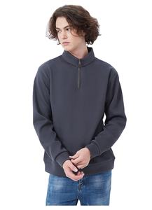 Jersey de lana cálido grueso manga larga gimnasio moda Casual Streetwear invierno básico para otoño - Product Image 5