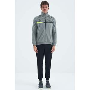 Conjunto Deportivo para Hombre Harry Grey Melange - Negro, Corte Estándar - 85197 - GB melange/negro - Product Image 1