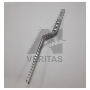 German Stainless Steel A-1 VERITAS Yasargil Tumor 22 cm Manual Forceps for Abdominal Surgery | Hemolock Clip Medic Instrument CE - Product Image 2