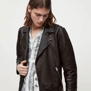 Dernière conception 2026 – Blouson de moto unisexe en soie, col rabattable, manches longues, haute qualité, mode OEM, devant - Product Image 3