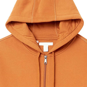 <b>Vintage</b> Acid Wash Oversized <b>Zip</b> <b>Up</b> <b>Hoodie</b> for Men Cotton Streetwear Warm Winter Fashion Hoodies Custom Design Wholesale - Product Image 3