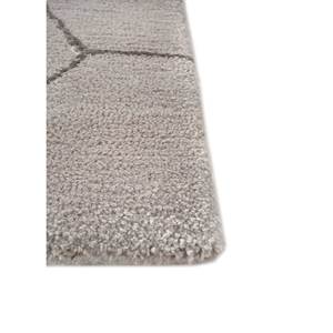 พรมขนสัตว์และวิสโคสทอมือลายเรขาคณิต รุ่นเจเนซิส คลาสสิค สีไอวอรี่ สำหรับห้องนั่งเล่น ห้องโถง หรือรถยนต์-TNQ-186 - Product Image 4