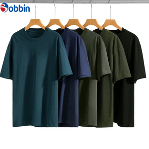 Camiseta Personalizada con Logotipo para Hombre, Talla Grande, Algodón Grueso, Manga Corta, Lisa, Unisex, Camiseta Personalizada para Hombre - Product Image 5