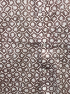 Camisa Casual de Algodón con Estampado a Mano para Hombre, Elegante y Moderna |   Colección de Camisas Florales de Manga Larga 100% Algodón - Product Image 5