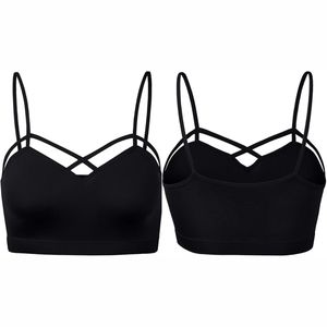 Sujetador deportivo de Yoga transpirable de secado rápido ligero de talla grande para mujer con logotipo frontal para entrenamiento de gimnasio - Product Image 1