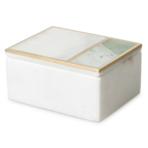 Cajas de Almacenamiento de Sal, Especias, Café, Azúcar y Té para la Encimera de la Cocina, Organizador de Joyas, Diseño Moderno y Lujoso, Cajas de Piedra de Mármol - Product Image 1