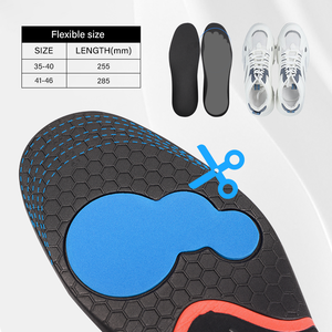 Semelles orthopédiques pour <span class=keywords><strong>talon</strong></span> en gel antidérapantes confort EVA OEM absorbant les chocs pour pieds plats semelles de soutien de la voûte plantaire athlétique - Product Image 5