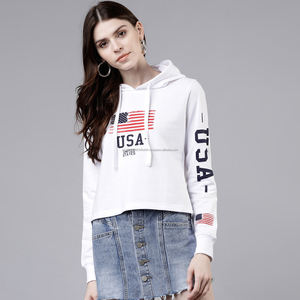 Sweat à capuche décontracté long en maille anti-plis avec badge Fit2Fight pour femme – Collection 2026 – Offre Spéciale - Product Image 1