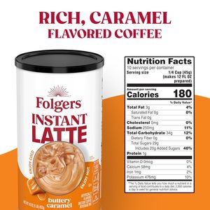 ฟอลเจอร์ส กาแฟสำเร็จรูปรสคาราเมลเนื้อเนียน 16 ออนซ์ (แพ็ค 6 กระป๋อง) - Product Image 5