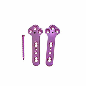 Gran oferta Goraya alemán 5,0 mmtplo placa de acero inoxidable instrumento ortopédico veterinario implante de articulación quirúrgica para veterinaria - Product Image 1