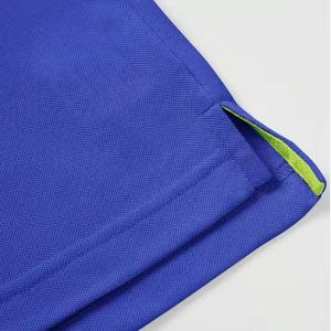 Patrón sólido para camiseta Polo Turn-Down Collar manga corta Camiseta ropa de trabajo 6XL Logo estampado bordado Intercolor - Product Image 6