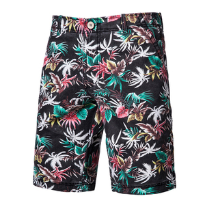Shorts de plage imprimés 100% coton vêtements décontractés Shorts vêtements de marque de haute qualité mode Shorts d'été - Product Image 1