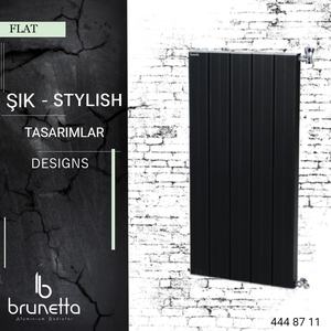 Radiateurs en aluminium pour chauffage central, modèle plat, nouvelle conception, en provenance de Turquie - Product Image 3