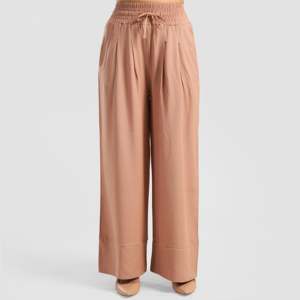 Pantalon large pour femme Flow State, respirant, en mélange de crêpe, options taille haute/basse, décontracté, pour le bureau, tailles XL et 3XL - Product Image 2