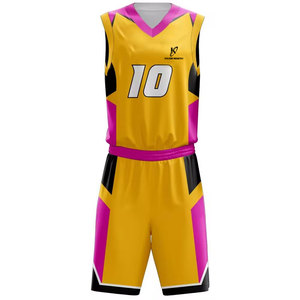 Uniforme de basket-ball de style actuel, faible MOQ, concevez votre propre uniforme de basket-ball, vêtements d'équipe sportive pour la vente en ligne - Product Image 2