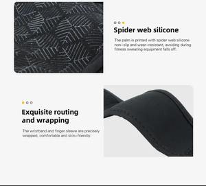 แฟชั่นใหม่ถุงมือออกกำลังกายเล่นกีฬาถุงมือยกน้ำหนักปรับแต่งได้สำหรับทุกเพศ - Product Image 4