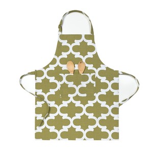 Delantal Babero con estampado de algodón 100% con logotipo personalizado, ropa de cocina sin mangas para chef, hogar, restaurantes, hoteles - Product Image 2