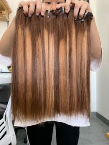 Venta al por mayor de una sola trama vietnamita cabello humano virgen HD Peluca de encaje sin pegamento para suizo HD pelucas delanteras de encaje Color hueso recto - Product Image 4