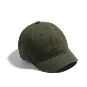 Gorra de béisbol sin estructura de seis paneles sarga de algodón 100% al por mayor blanca y negra con logotipo bordado personalizado para correr deportes de golf - Product Image 4