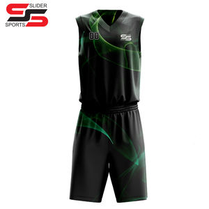 Ensemble de maillot de basket-ball réversible personnalisé pour hommes, ensemble adulte pour le sport, maille respirante, taille plus, vêtements de basket-ball à séchage rapide - Product Image 5