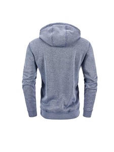 Sudadera con Capucha y Cremallera Completa Unisex con Logotipo de Diseño Personalizado, Sudadera con Capucha y Cremallera Completa al por Mayor, Fabricante de Sudaderas Básicas de Algodón Combinado - Product Image 2