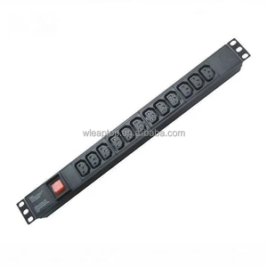 PDU de Montaje en Rack de 19 Pulgadas Altamente Flexible con Interruptor de Doble Ruptura (Dbs) Estándar Alemán, Unidad de Distribución de Energía para Montaje en Rack - Product Image 4