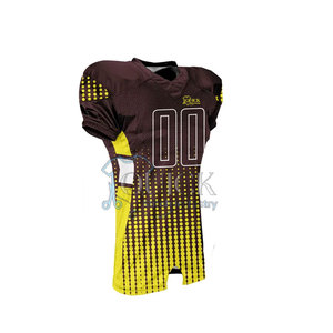 Uniformes de Fútbol Americano para Hombre, Tallas Grandes, Transpirables, de Secado Rápido, Hechos a Medida, de Alta Calidad, 100% Poliéster - Product Image 5