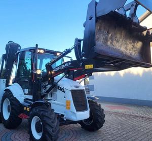 Chargeuse-pelleteuse Hidromek HMK 102 B 4x4 Diesel, machine de chantier avec chargeur frontal et pelle arrière - Product Image 5